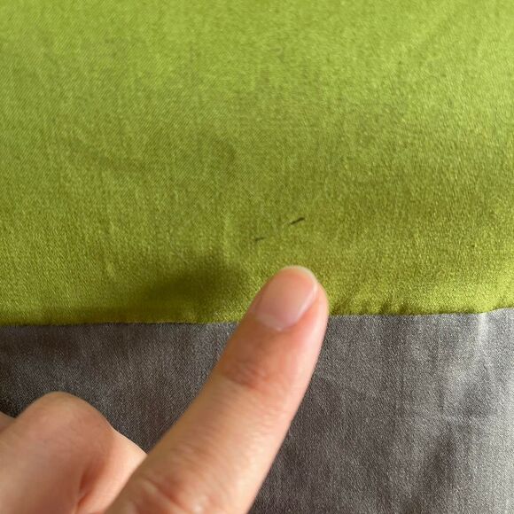 Boden Gray Green Color Block Sleeveless Sheath Dress Mod Retro Office‎ Size 10R - Picture 6 of 7